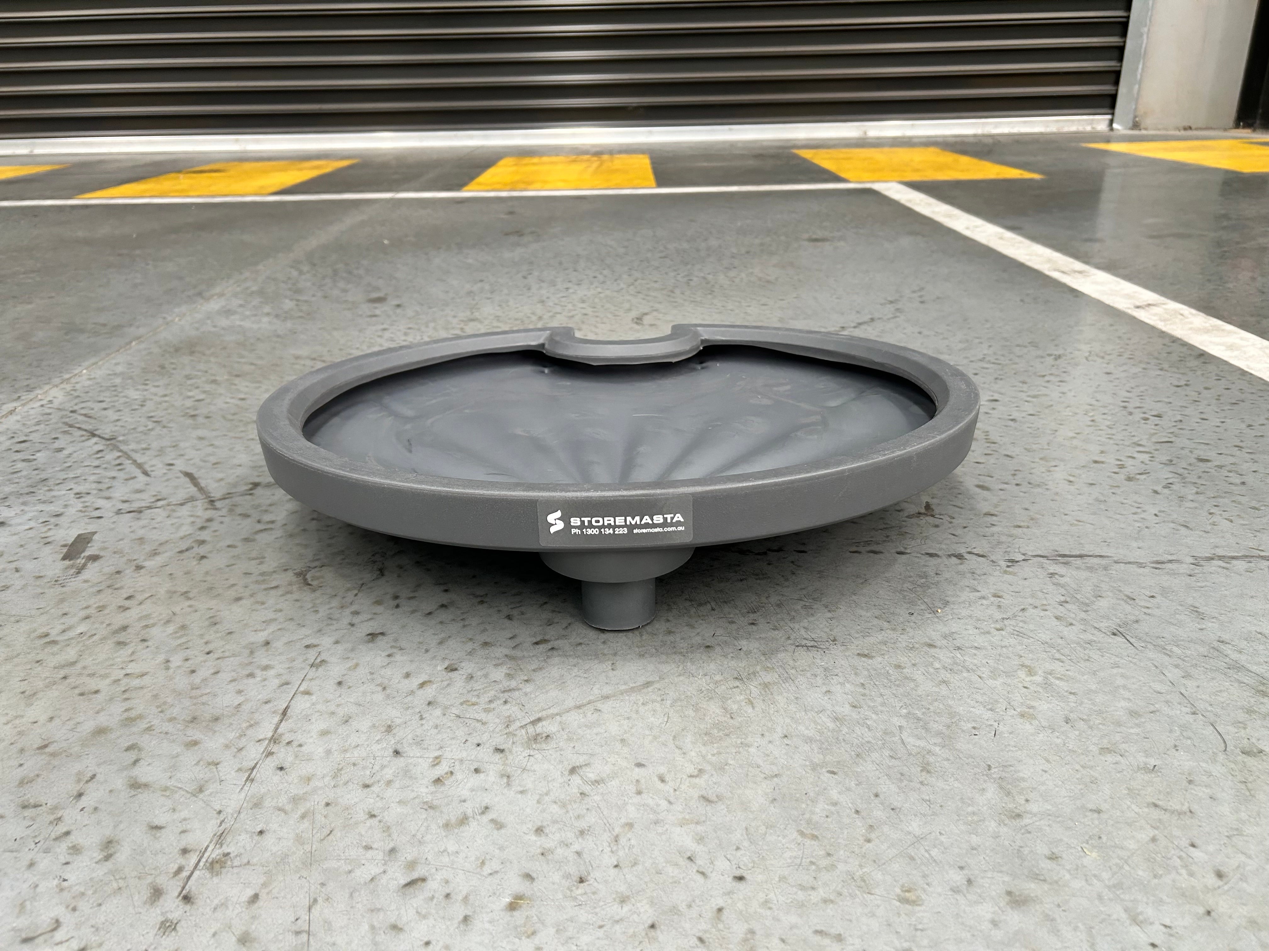 5L Polyethylene Drum Funnel - Grey