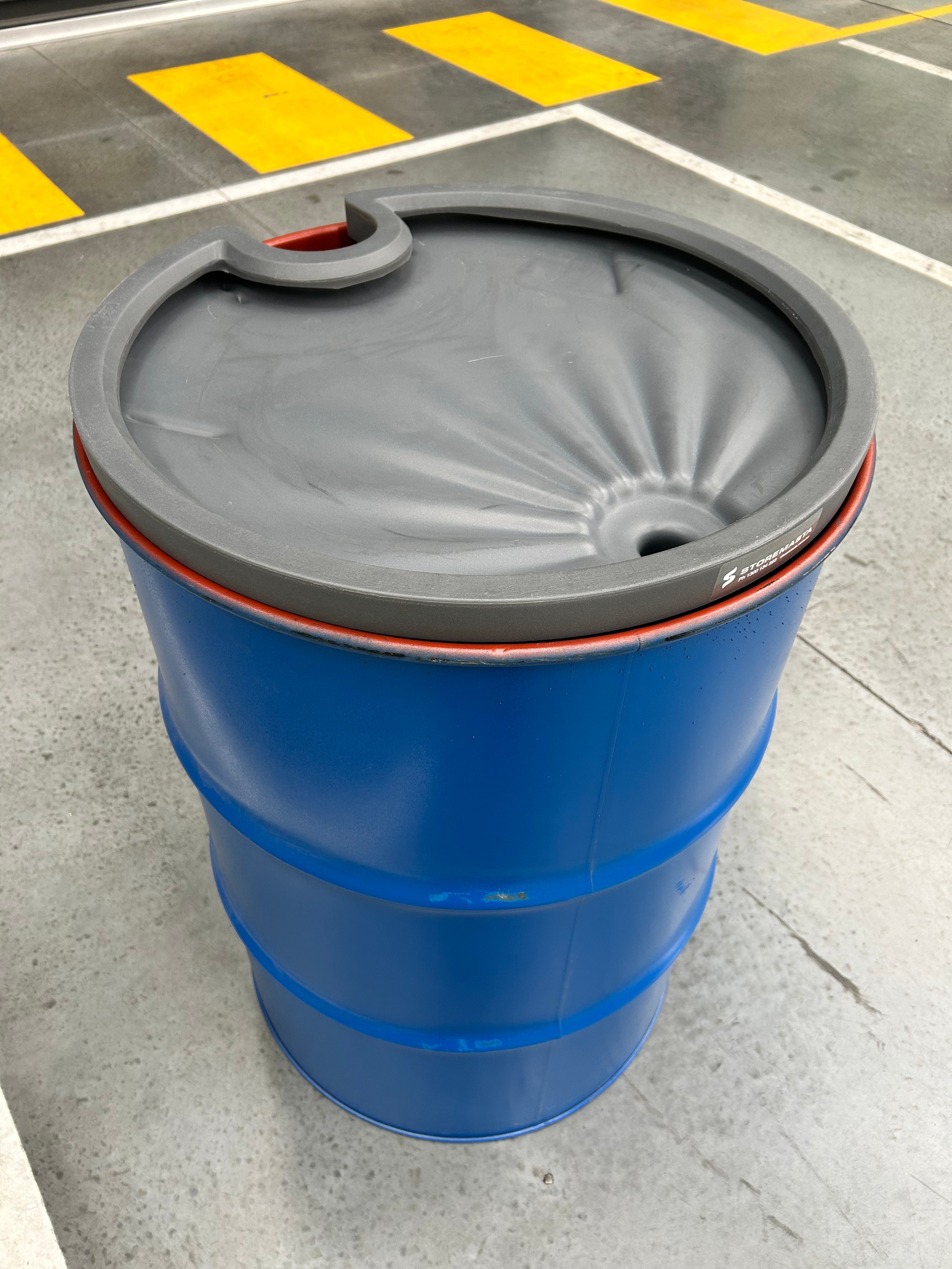 5L Polyethylene Drum Funnel - Grey