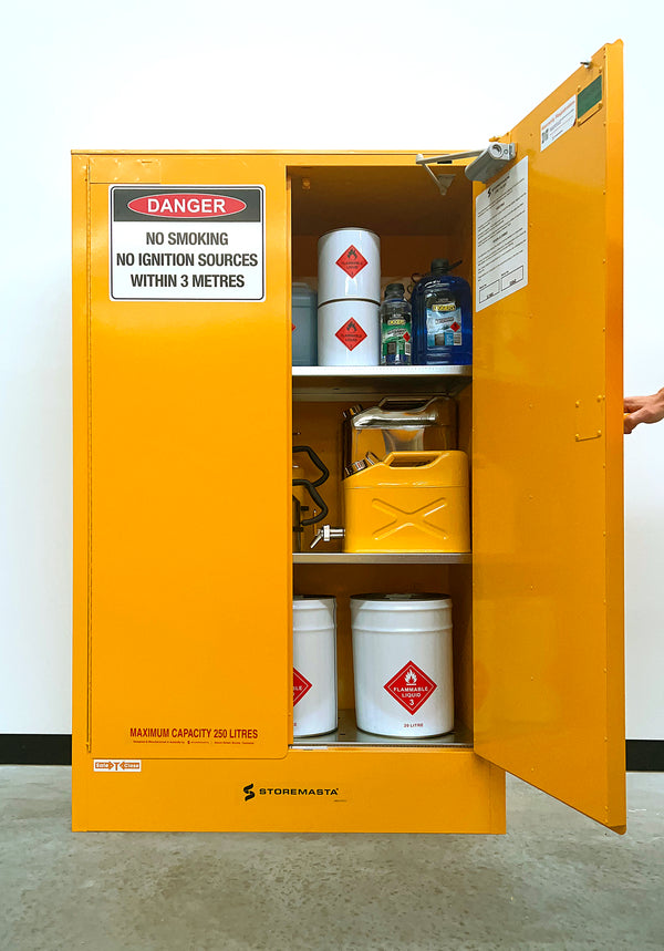 250L - Flammable Liquid Storage Cabinet – Storemasta