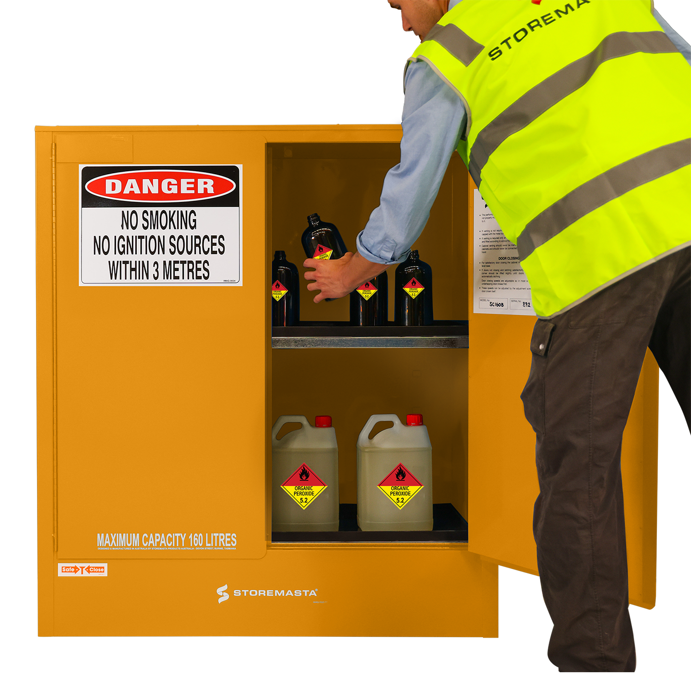 160L - Organic Peroxide Storage Cabinet