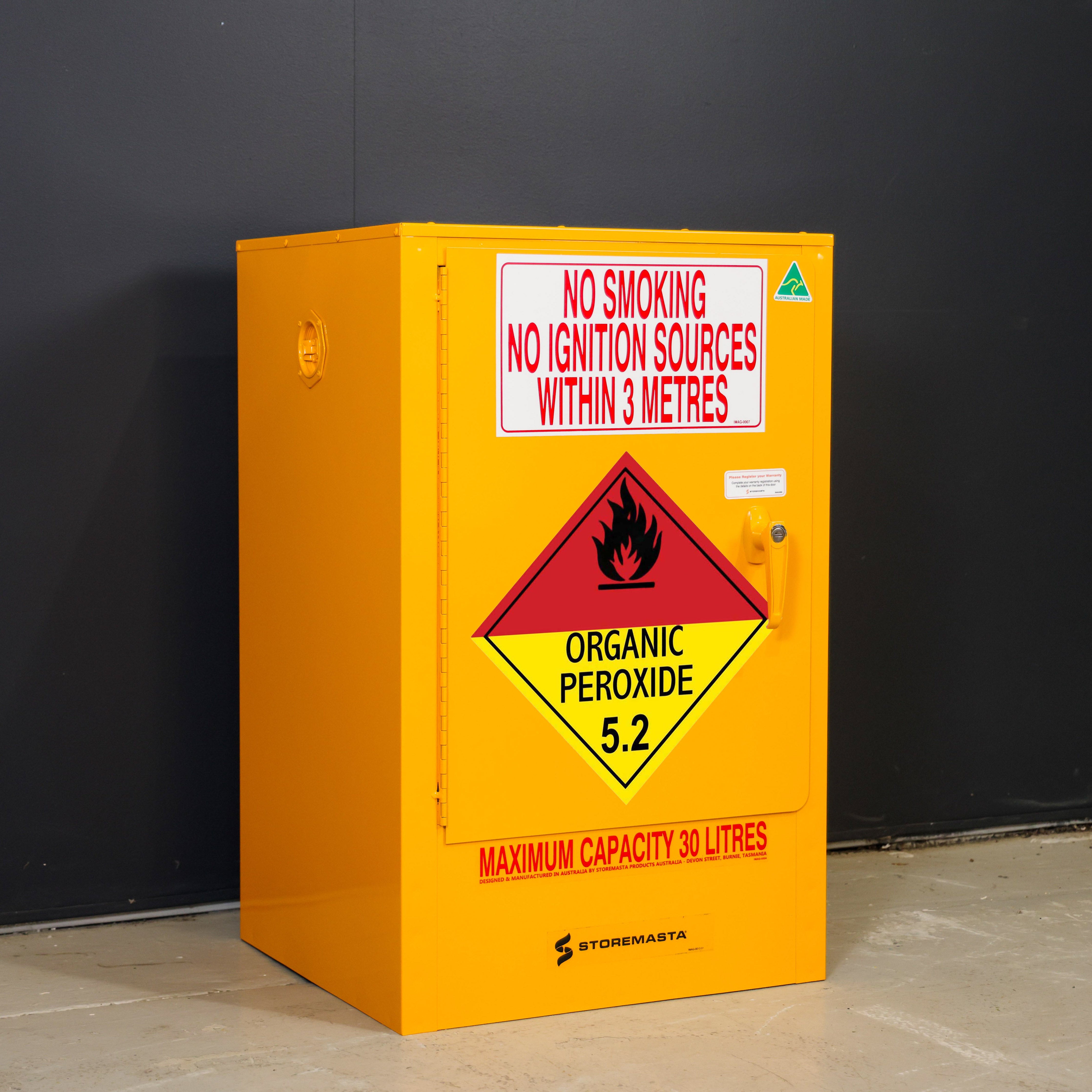 30L - Organic Peroxide Storage Cabinet