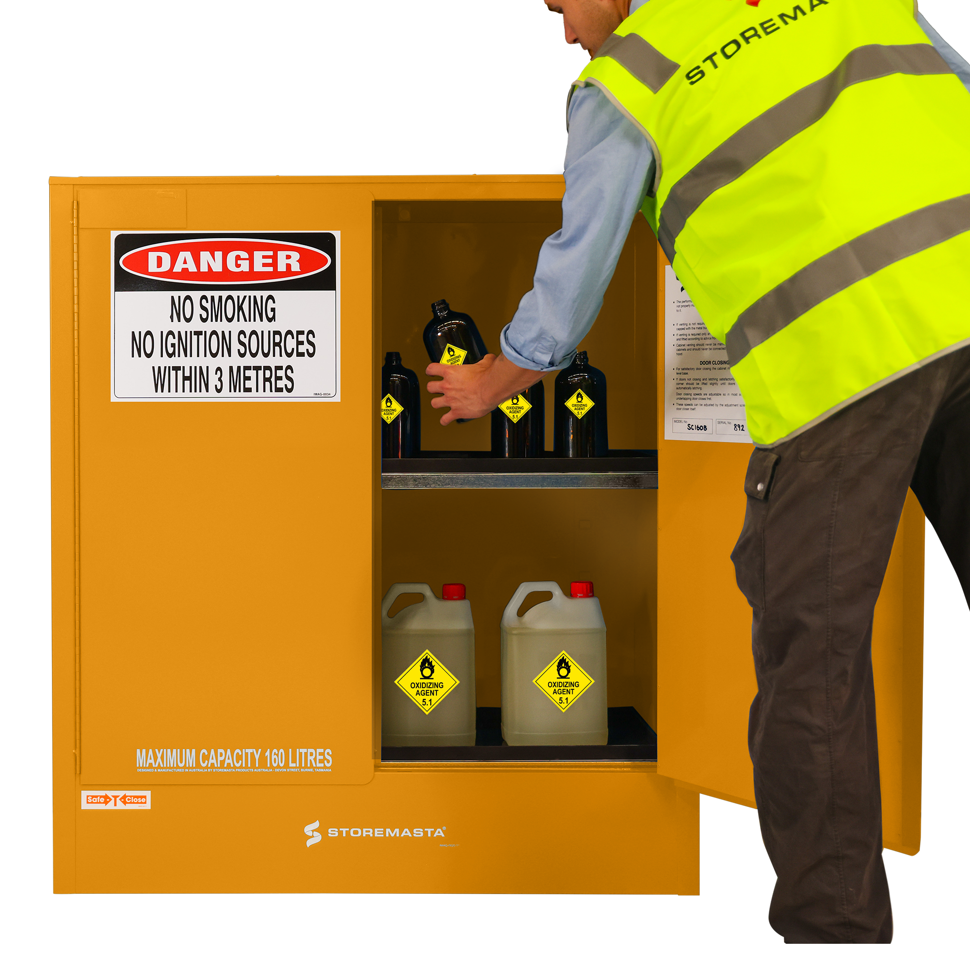 160L - Oxidising Agent Storage Cabinet