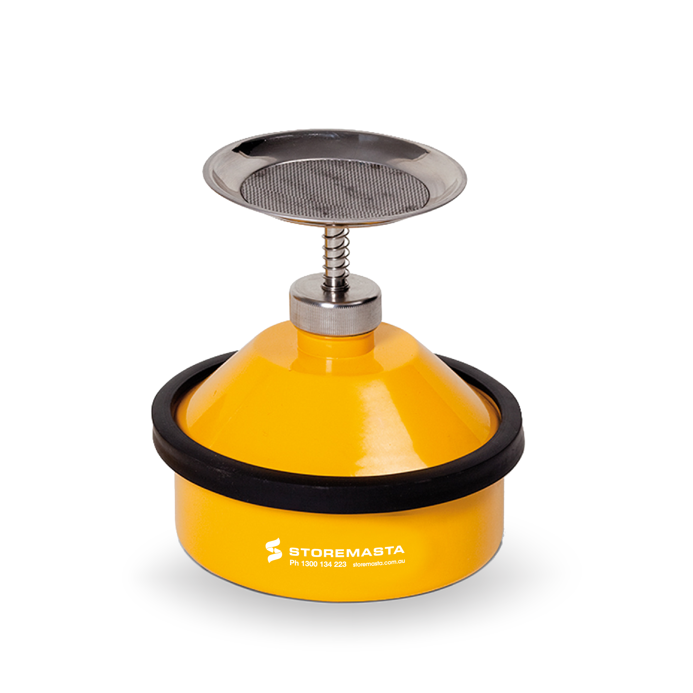 1L Plunger Can - Galvanised Yellow