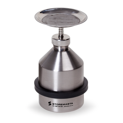 1L Plunger Can - Stainless Steel