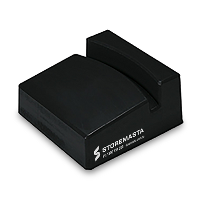 Polyethylene Drum Chock - Black