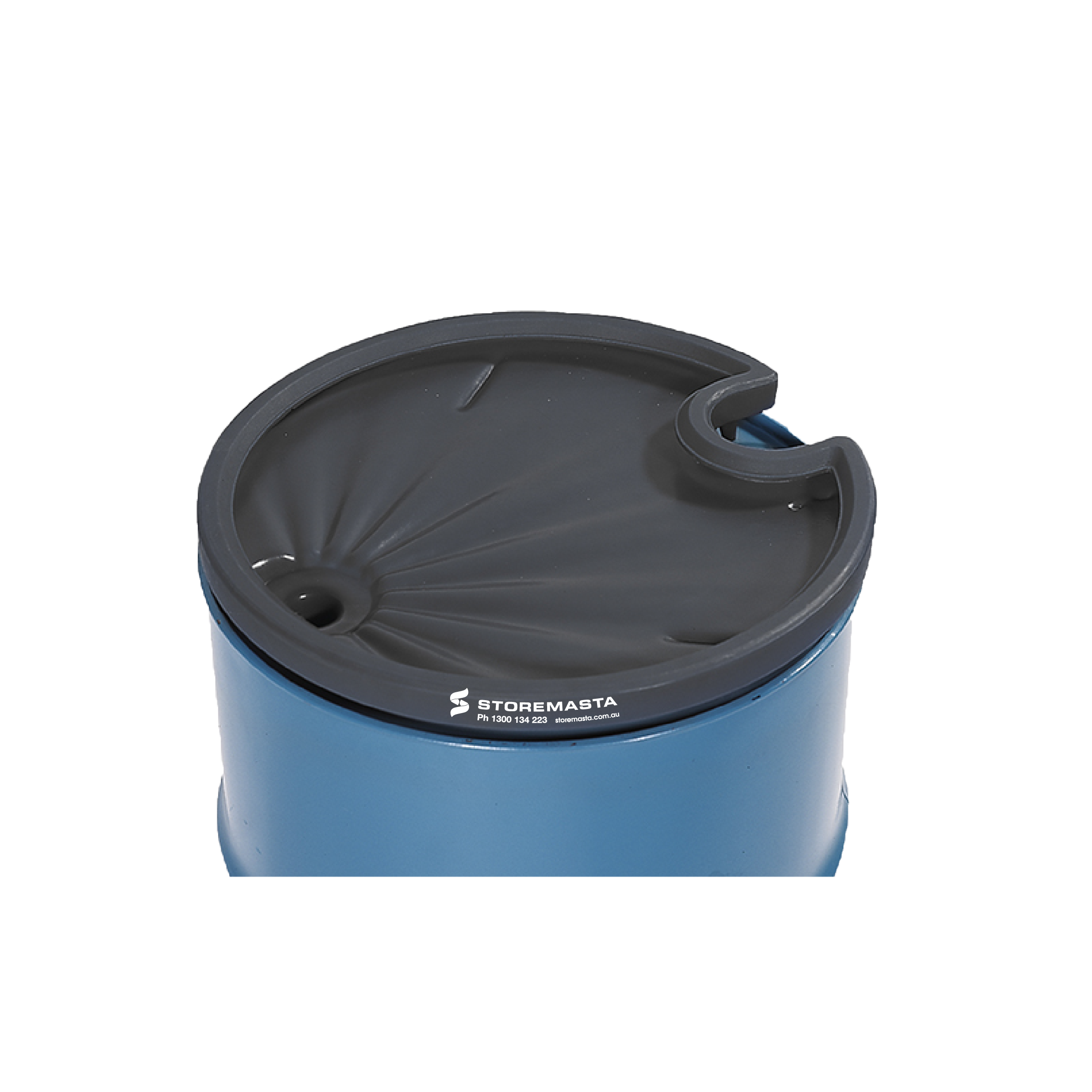 5L Polyethylene Drum Funnel - Grey