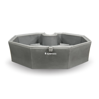 22L Polyethylene Drum Funnel - Grey