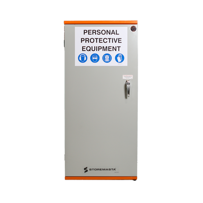 PPE Storage Cabinet - Single Door - 3 Shelves