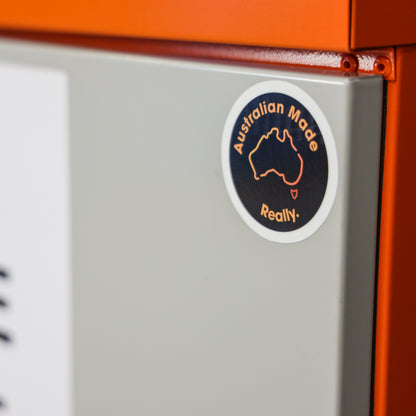 PPE Storage Cabinet - Single Small Door - 3 Shelves