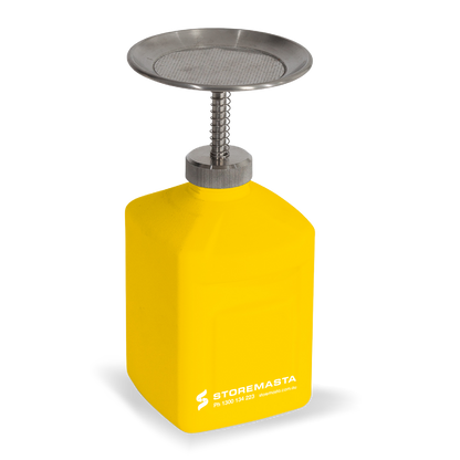 1L Plunger - Polyethylene Yellow