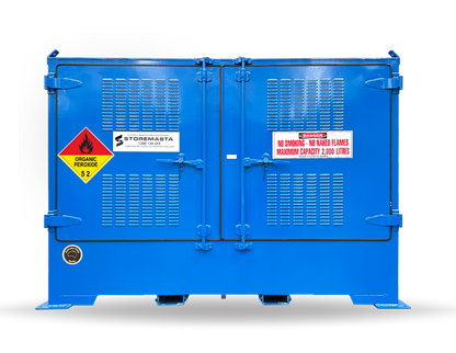Single Depth Organic Peroxide Store - 2 IBC