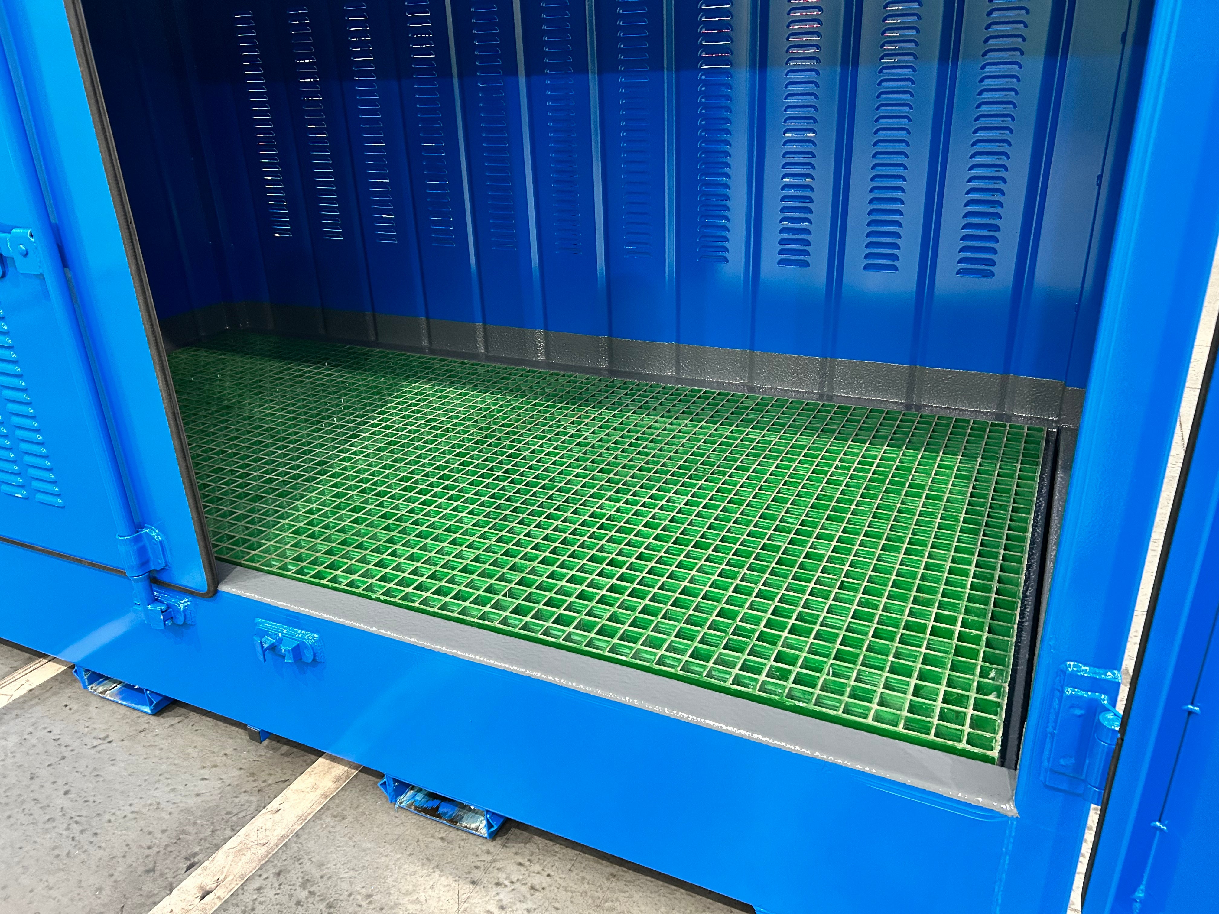 Single Depth Corrosive Substance Store - 2 IBC