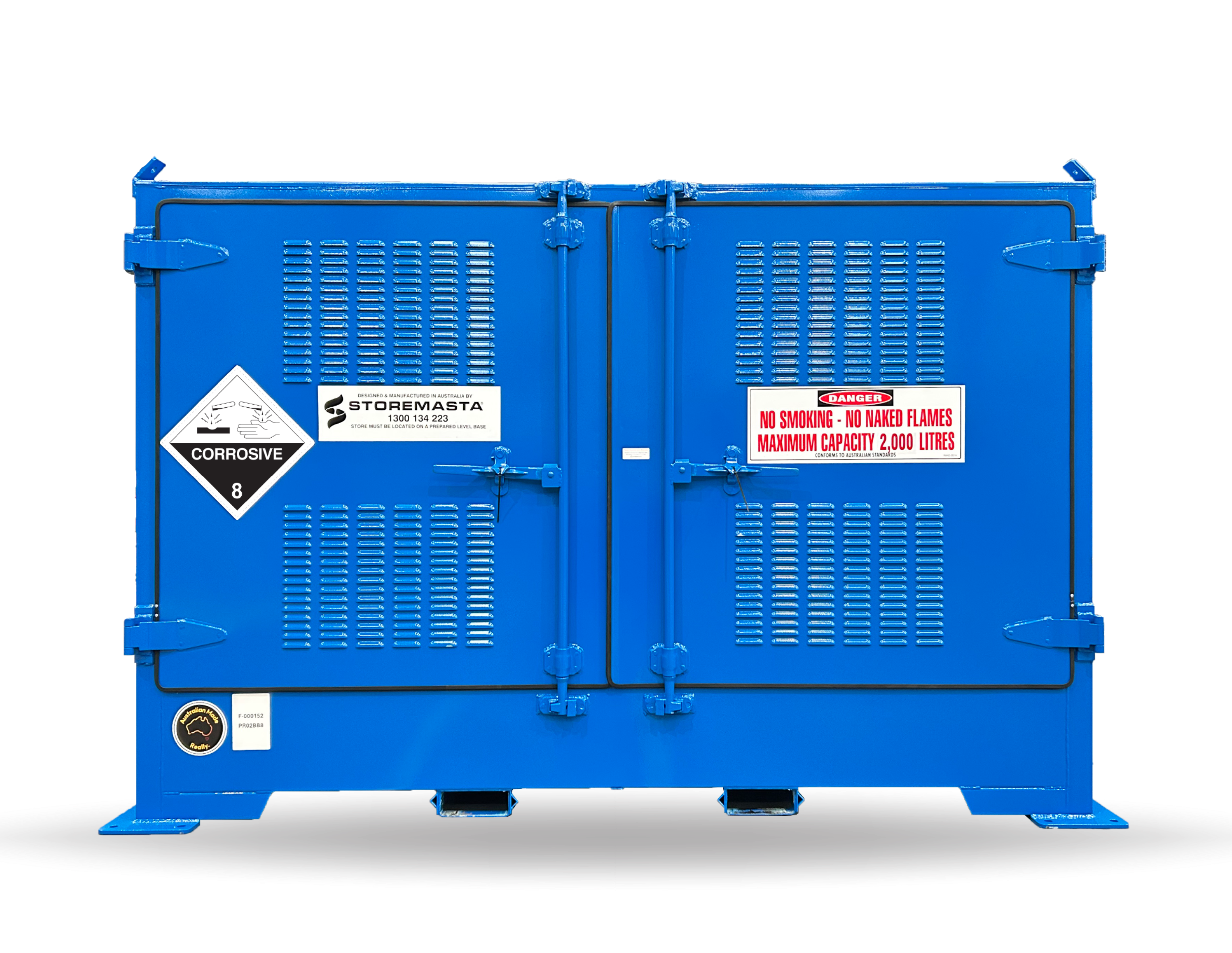 Single Depth Corrosive Substance Store - 2 IBC