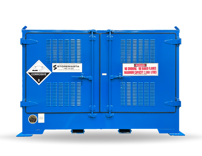 Single Depth Corrosive Substance Store - 2 IBC