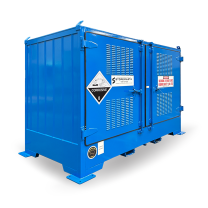 Single Depth Corrosive Substance Store - 2 IBC