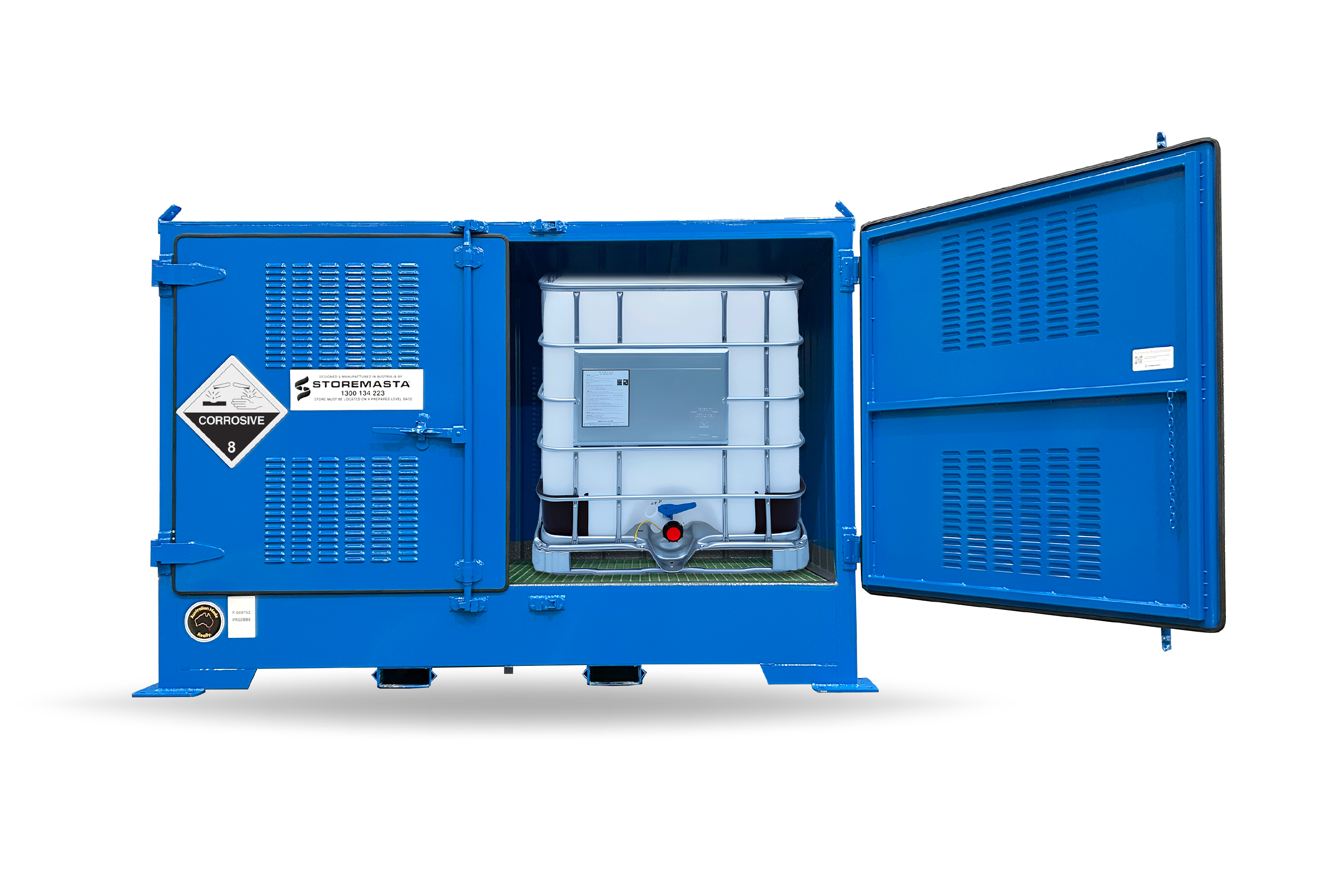 Single Depth Corrosive Substance Store - 2 IBC