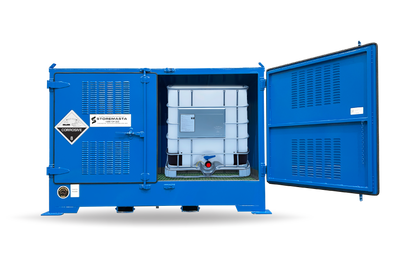 Single Depth Corrosive Substance Store - 2 IBC