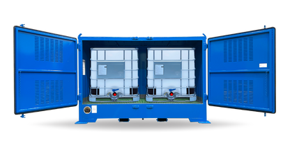 Single Depth Corrosive Substance Store - 2 IBC