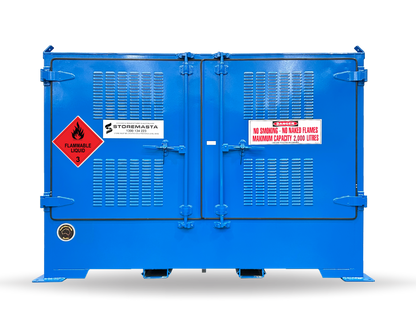 Single Depth Flammable Liquids Store - 2 IBC