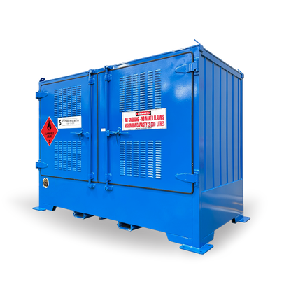 Single Depth Flammable Liquids Store - 2 IBC