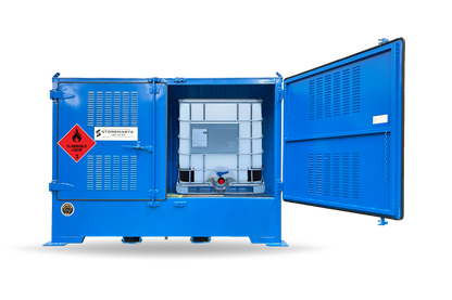 Single Depth Flammable Liquids Store - 2 IBC
