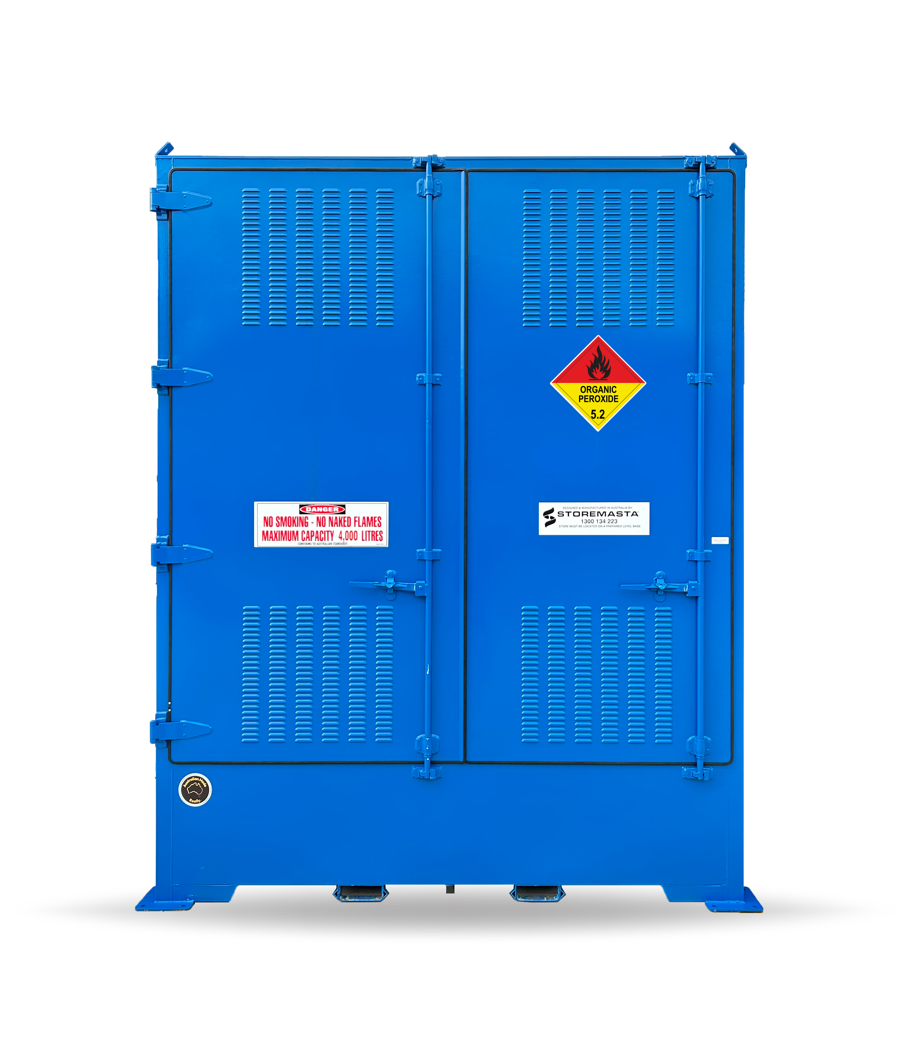 Single Depth Organic Peroxide Store - 4 IBC