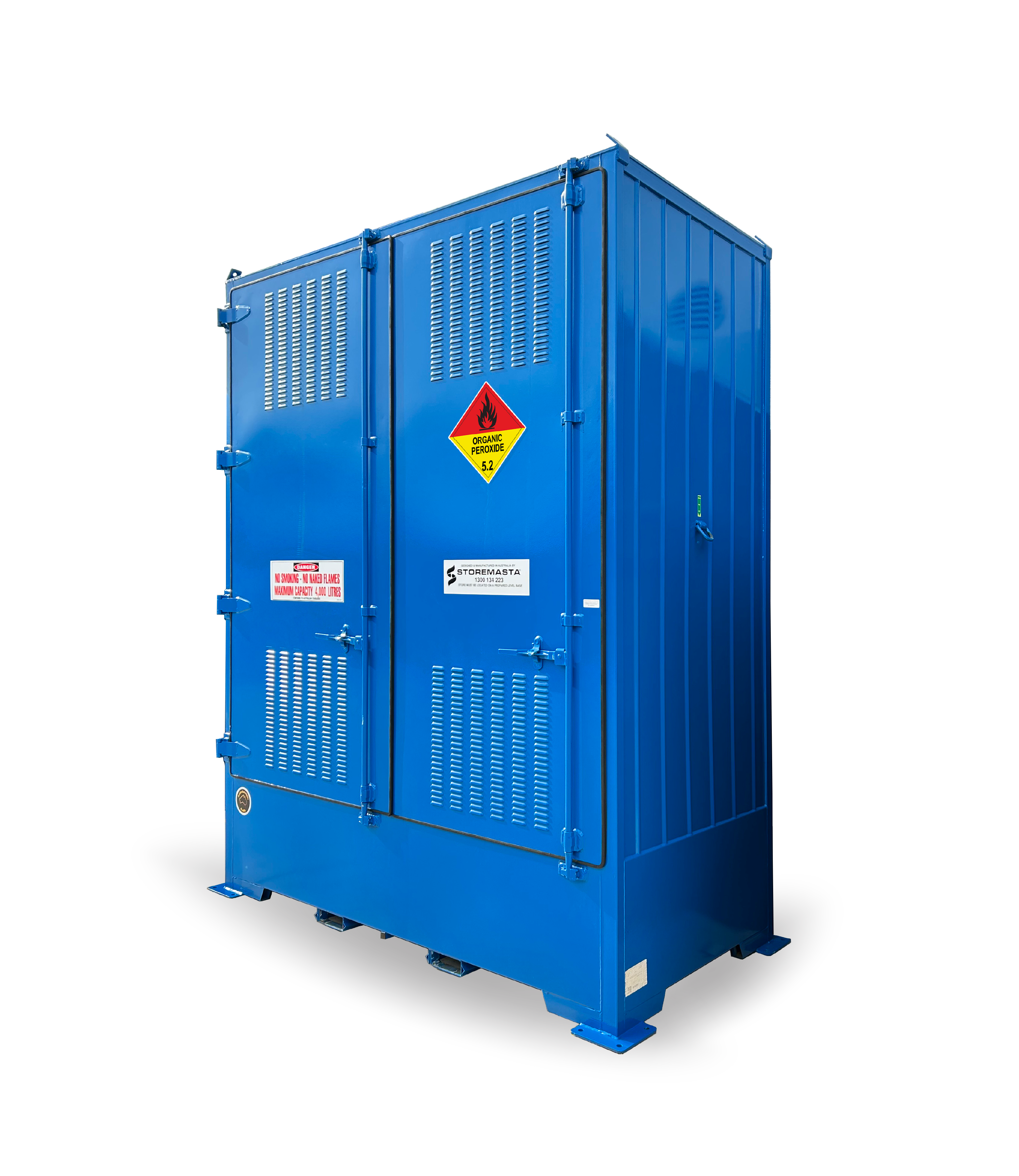 Single Depth Organic Peroxide Store - 4 IBC