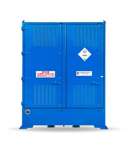Single Depth Toxic Substance Store - 4 IBC