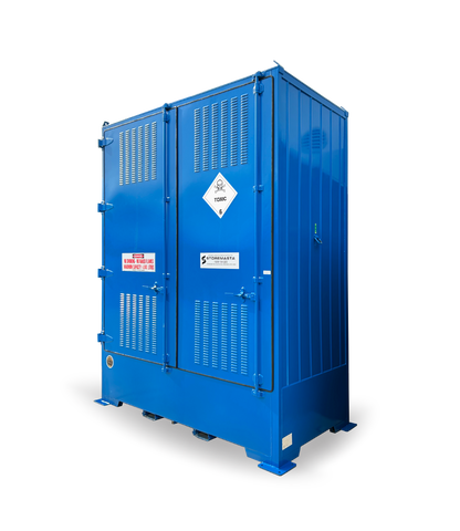 Single Depth Toxic Substance Store - 4 IBC