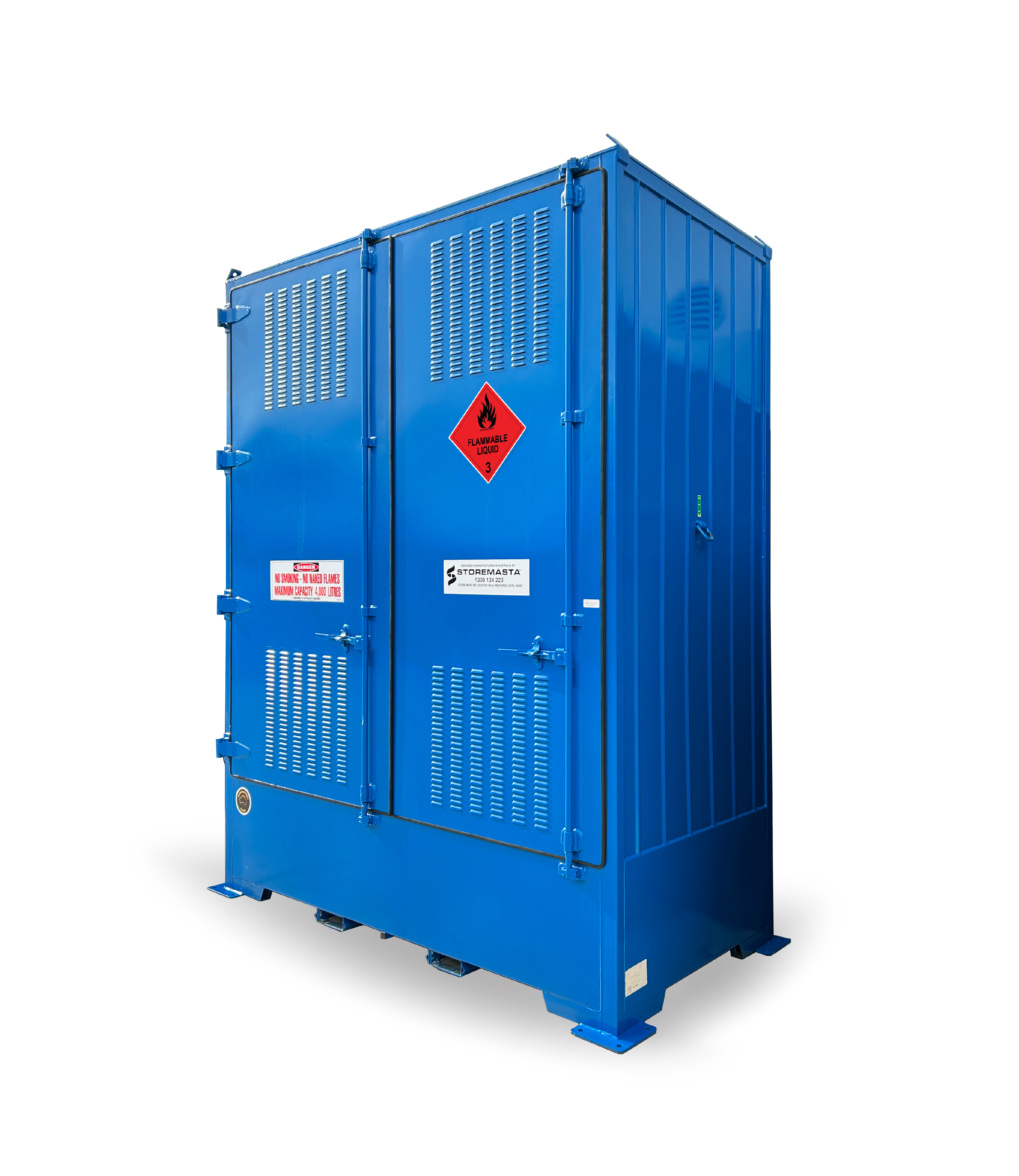 Single Depth Flammable Liquids Store - 4 IBC