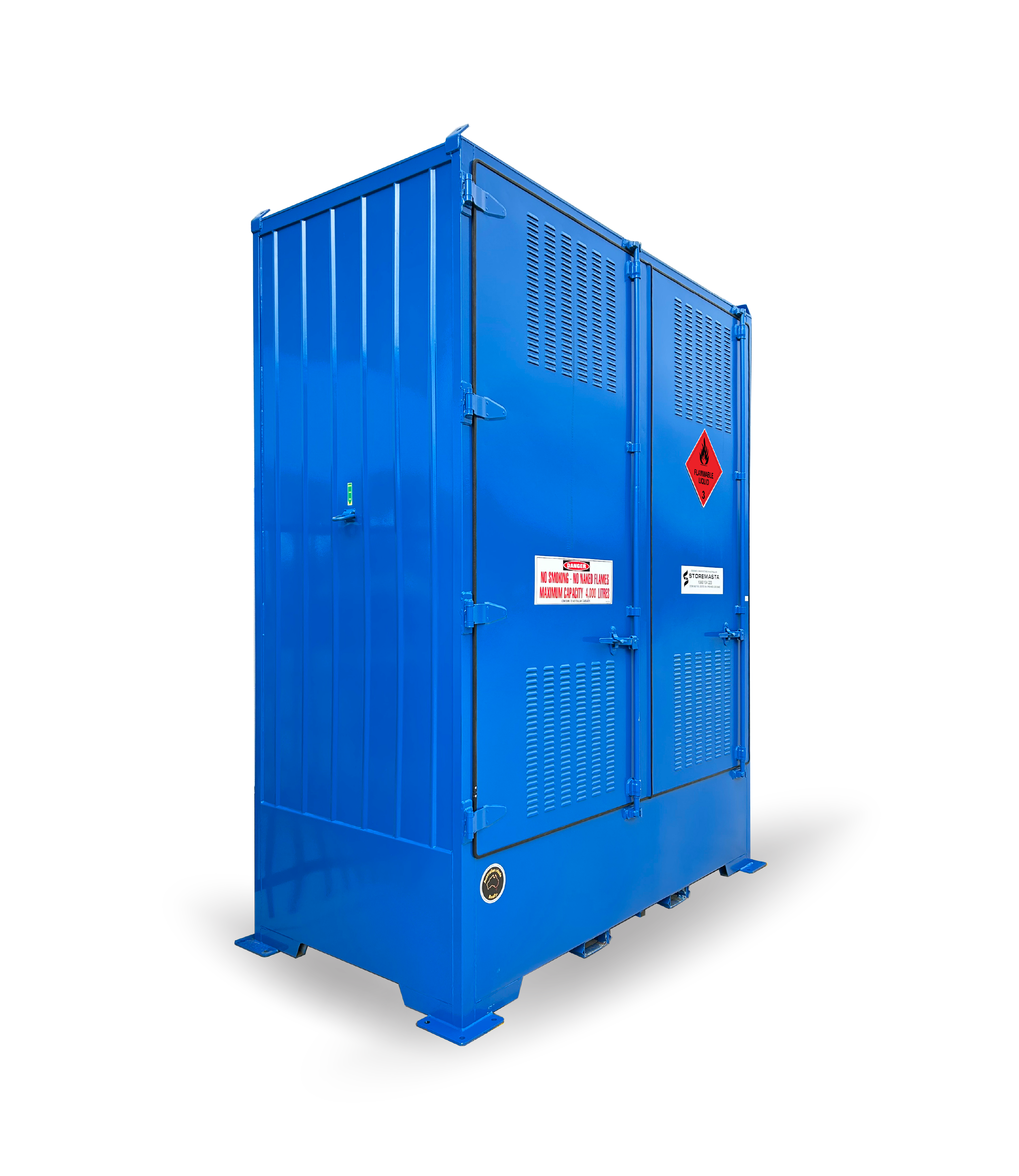 Single Depth Flammable Liquids Store - 4 IBC