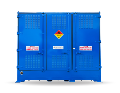 Single Depth Organic Peroxide Store - 6 IBC
