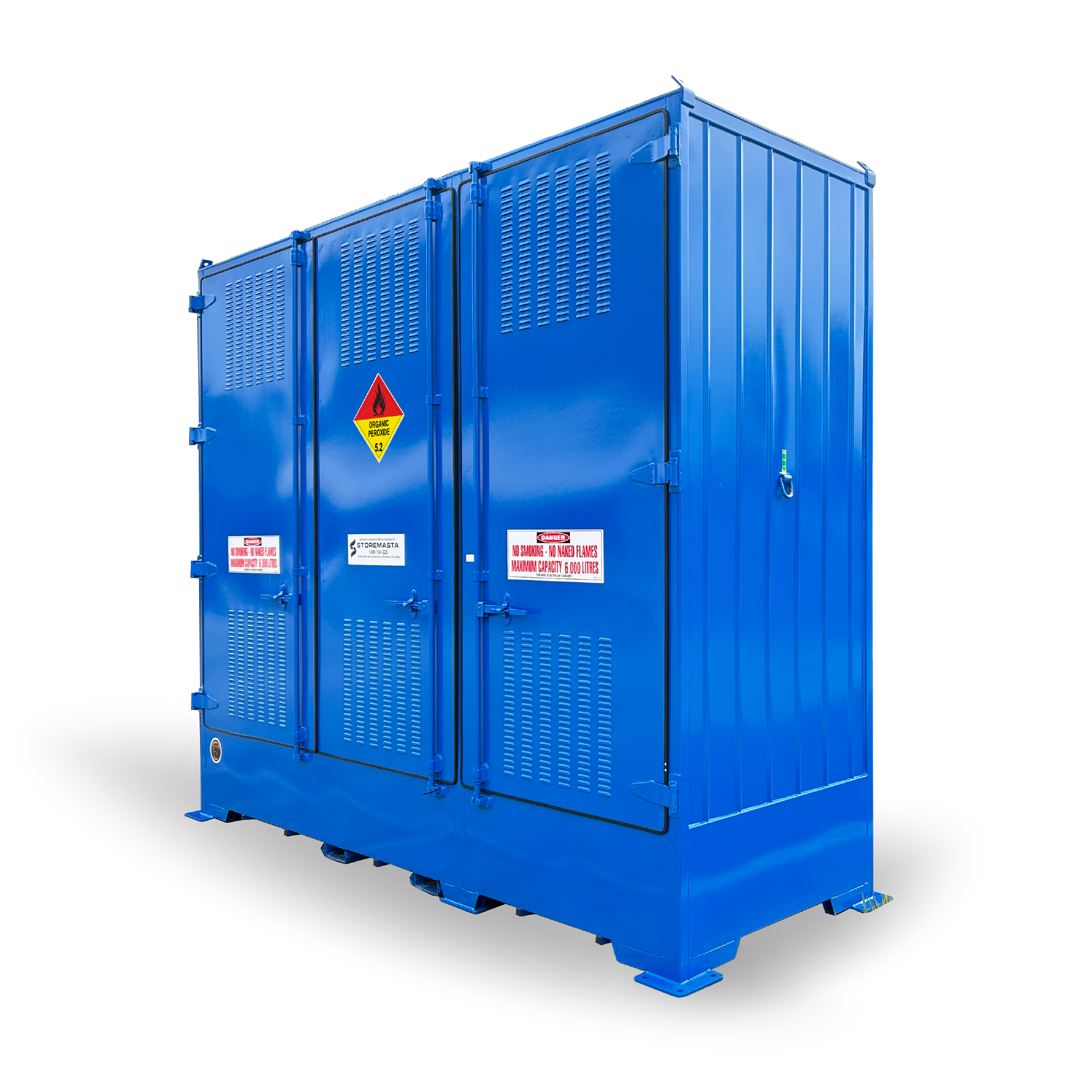 Single Depth Organic Peroxide Store - 6 IBC