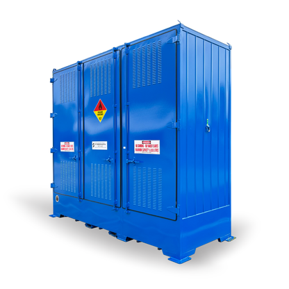 Single Depth Organic Peroxide Store - 6 IBC