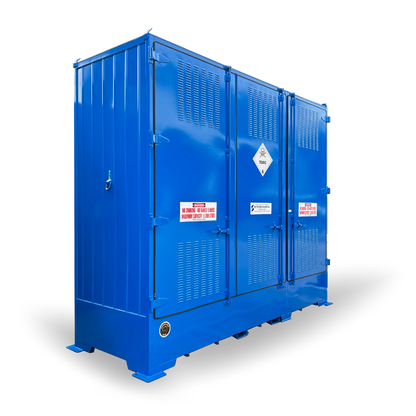 Single Depth Toxic Substance Store - 6 IBC