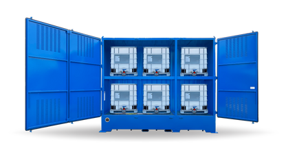 Single Depth Toxic Substance Store - 6 IBC