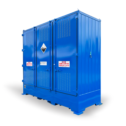 Single Depth Corrosive Substance Store - 6 IBC