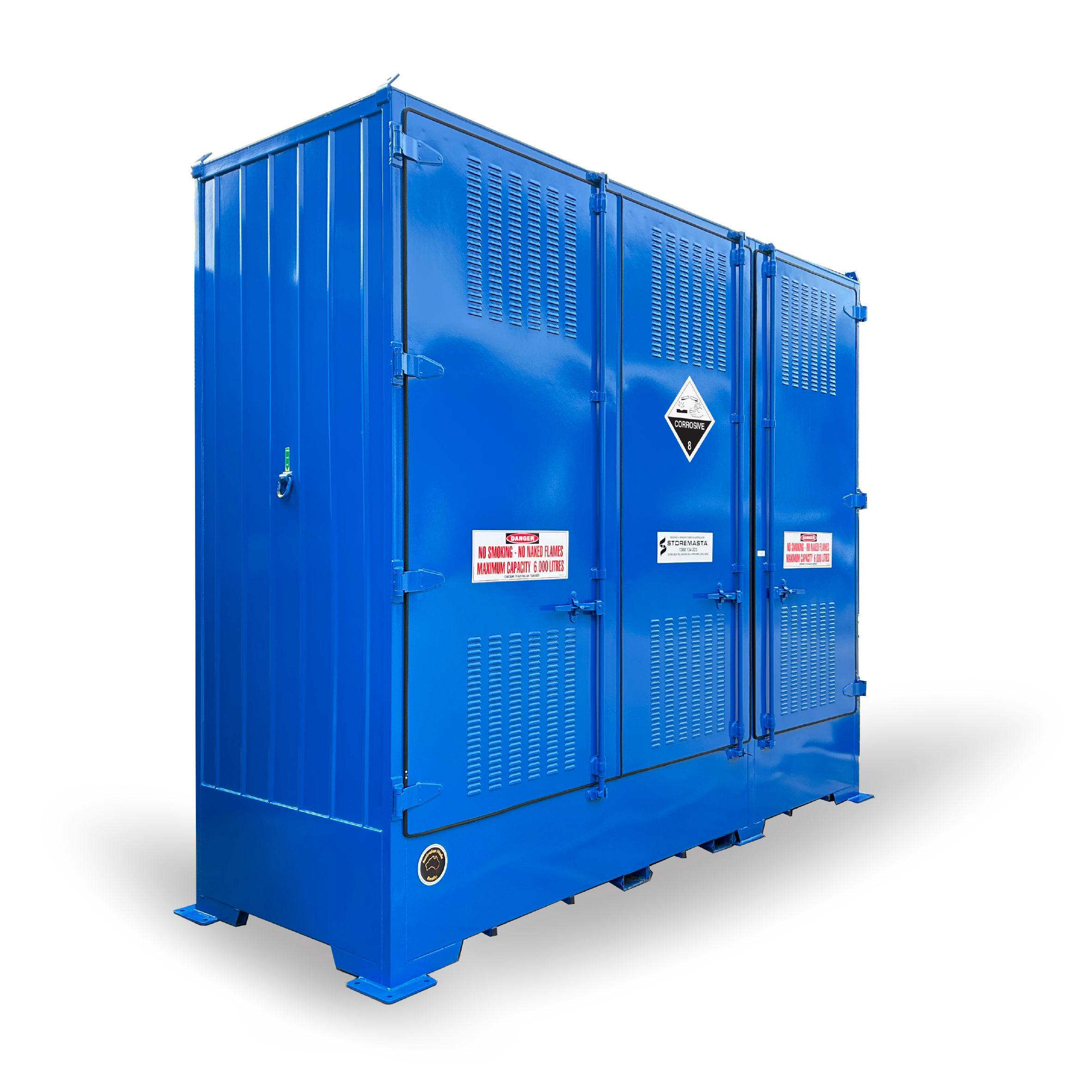 Single Depth Corrosive Substance Store - 6 IBC