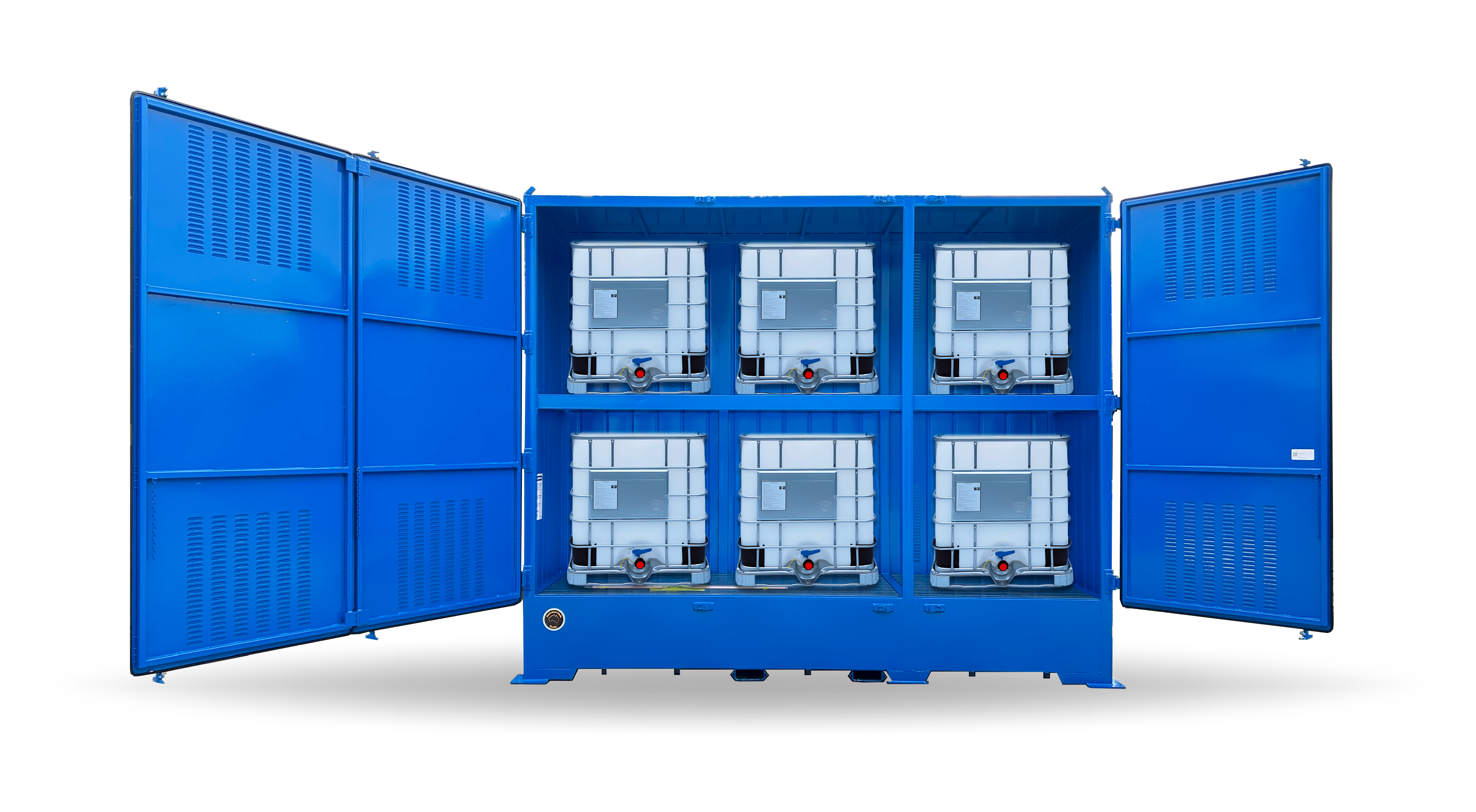 Single Depth Corrosive Substance Store - 6 IBC