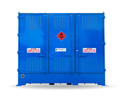 Single Depth Flammable Liquids Store - 6 IBC