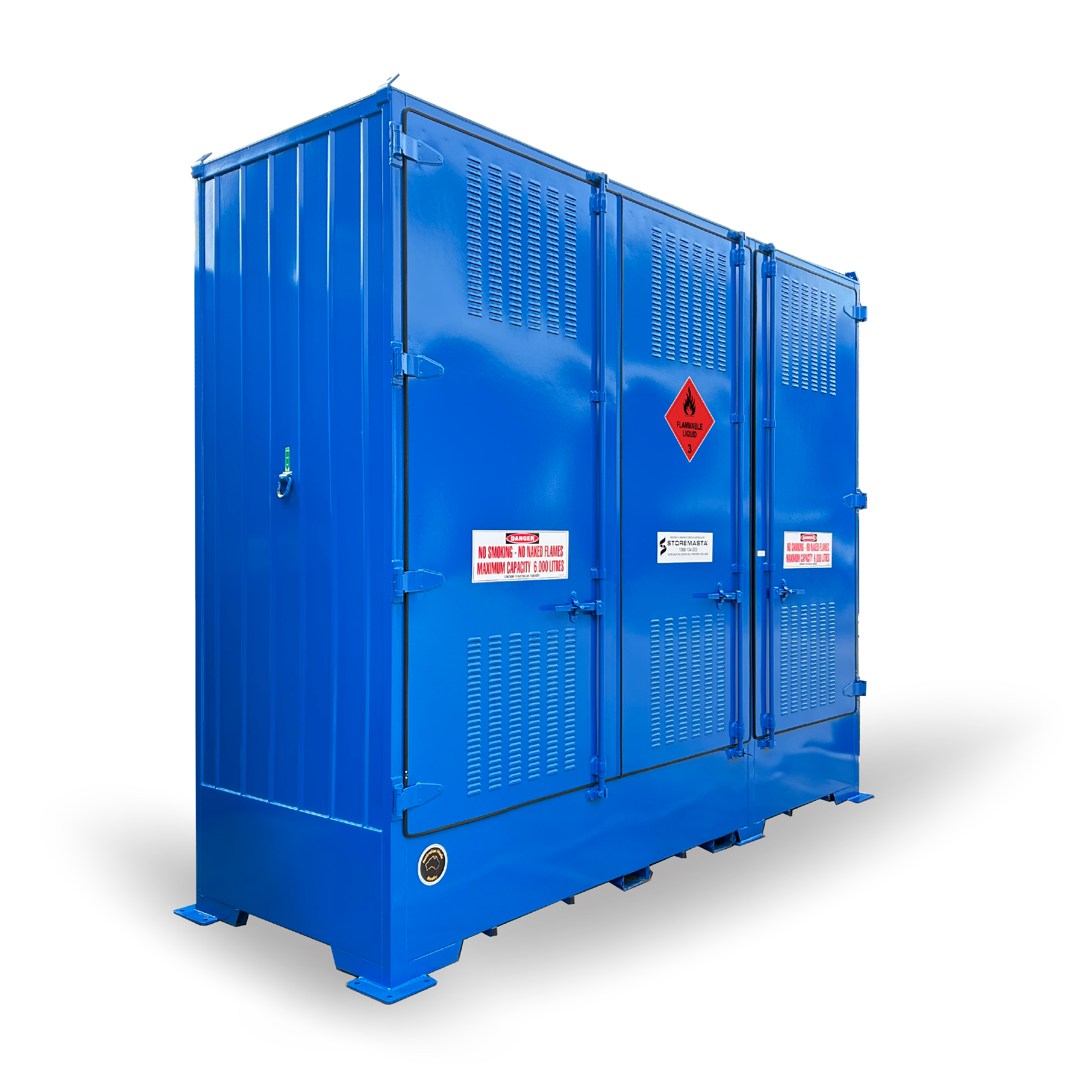 Single Depth Flammable Liquids Store - 6 IBC