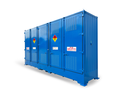 Single Depth Organic Peroxide Store - 10 IBC