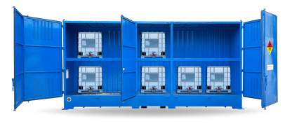 Single Depth Organic Peroxide Store - 10 IBC