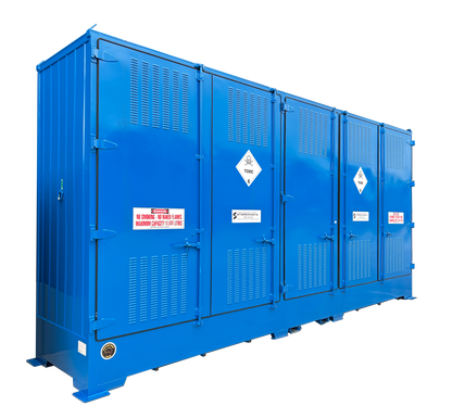 Single Depth Toxic Substance Store - 10 IBC