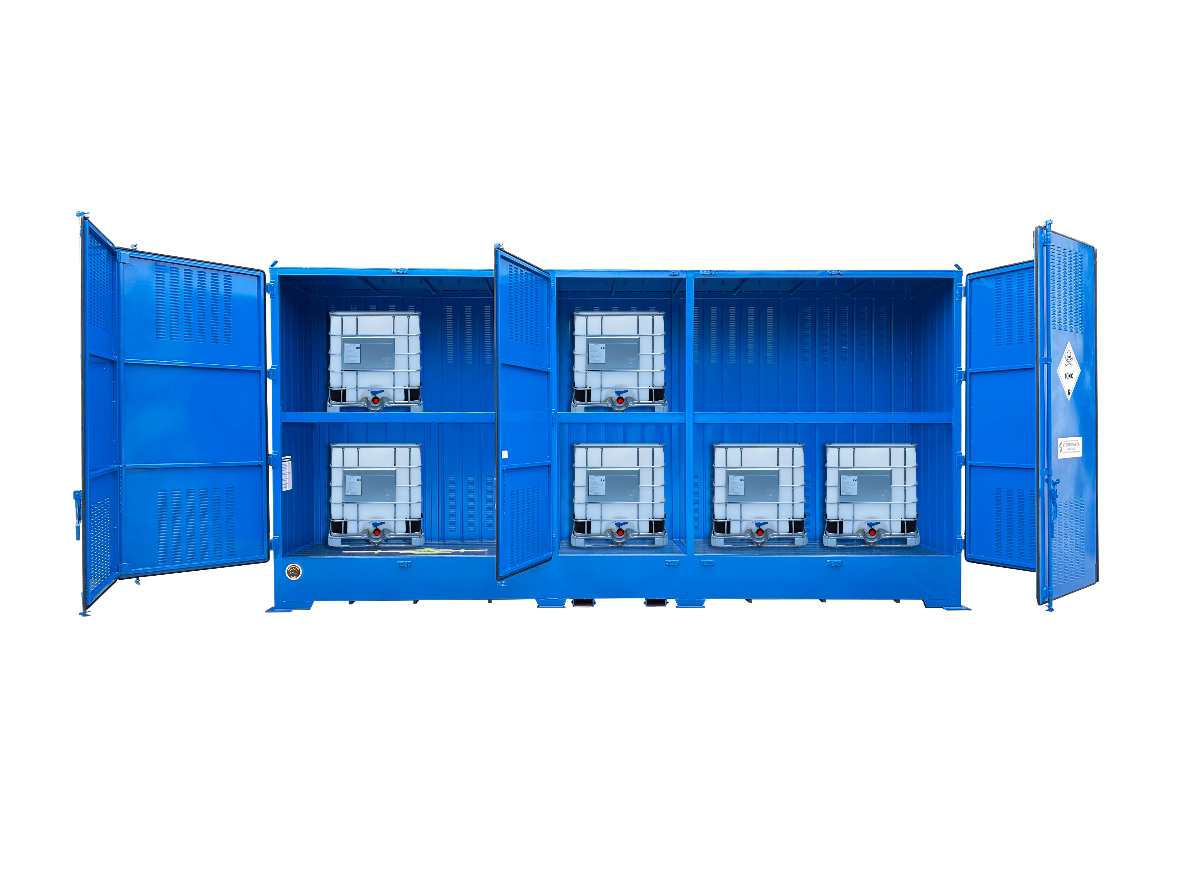 Single Depth Toxic Substance Store - 10 IBC