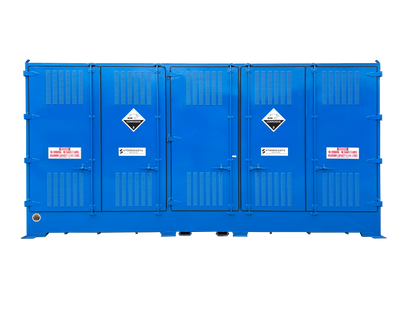 Single Depth Corrosive Substance Store - 10 IBC