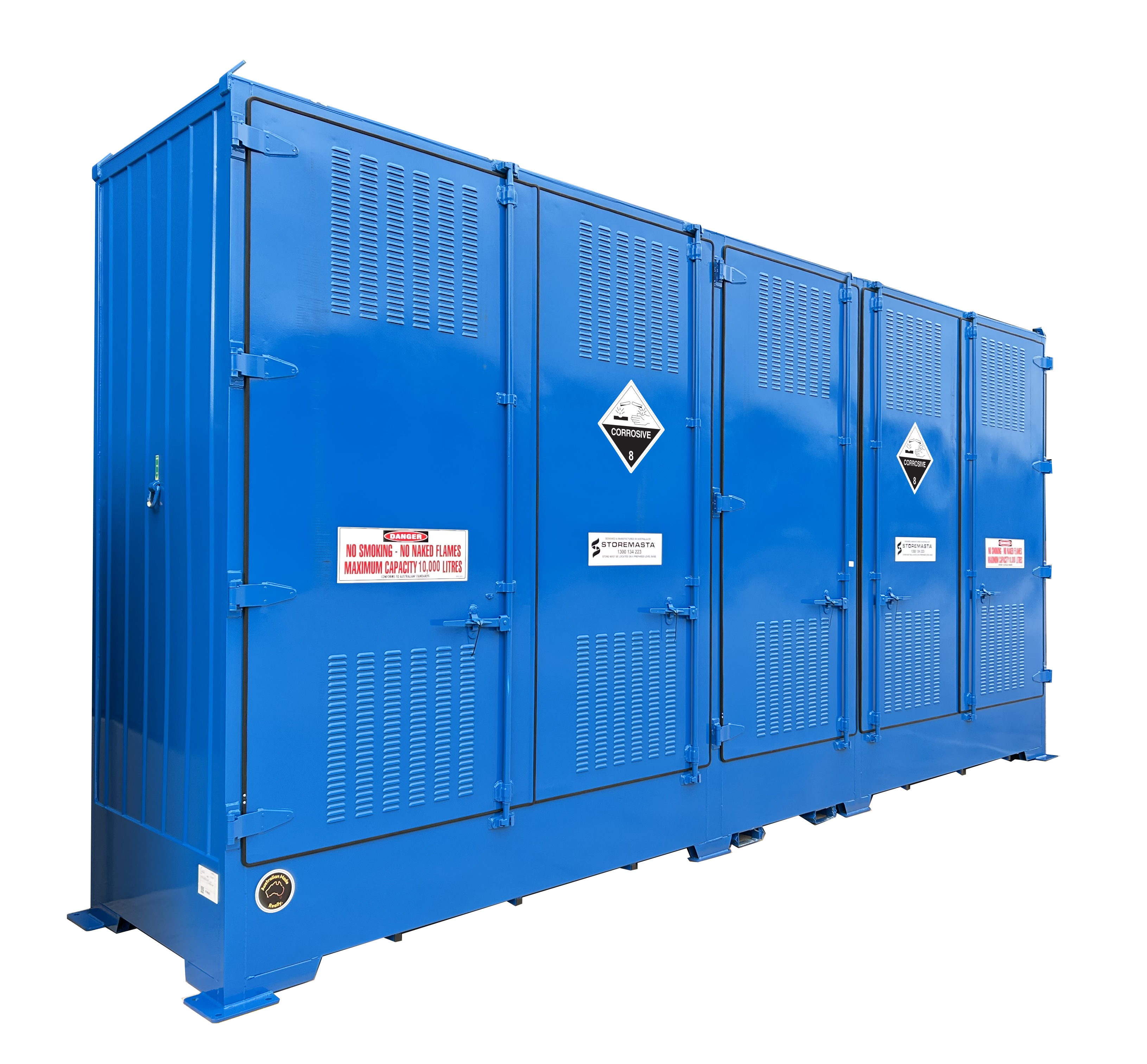 Single Depth Corrosive Substance Store - 10 IBC