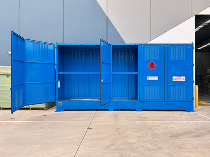 Single Depth Flammable Liquids Store - 10 IBC