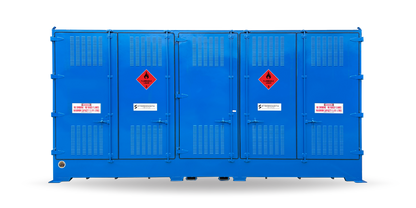 Single Depth Flammable Liquids Store - 10 IBC