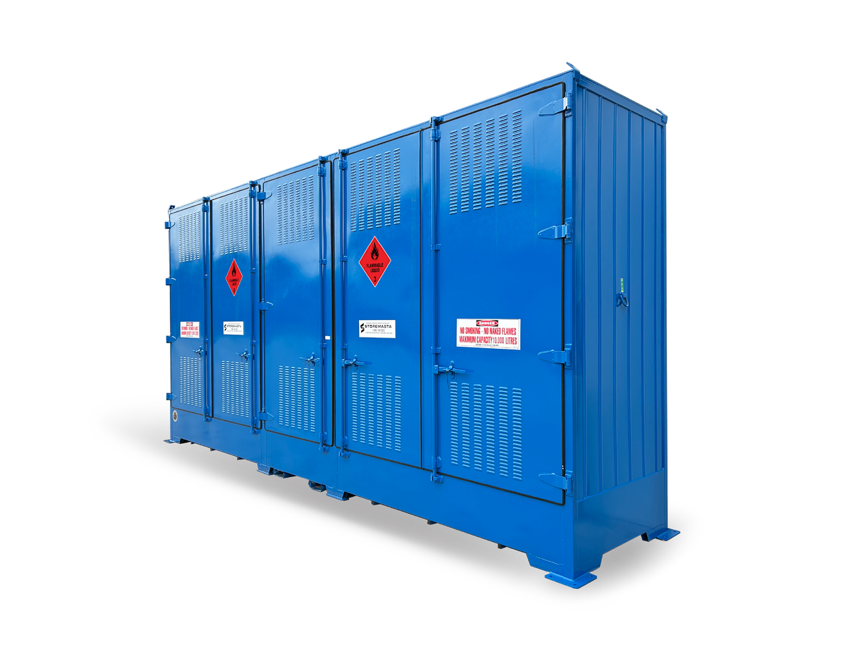 Single Depth Flammable Liquids Store - 10 IBC